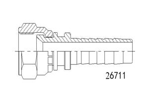 26711美制JIC內(nèi)螺紋74°內(nèi)錐面系列