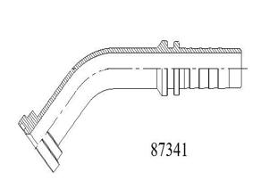 87341 SAE3000PSI法蘭接頭系列